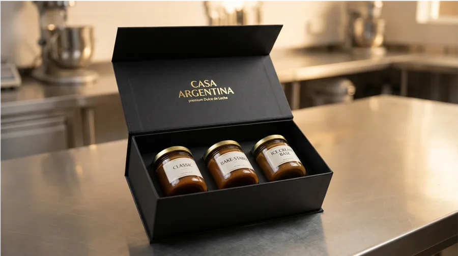 Casa Argentina Dulce de Leche Sample Pack - Classic, Bake-Stable, Ice Cream Base